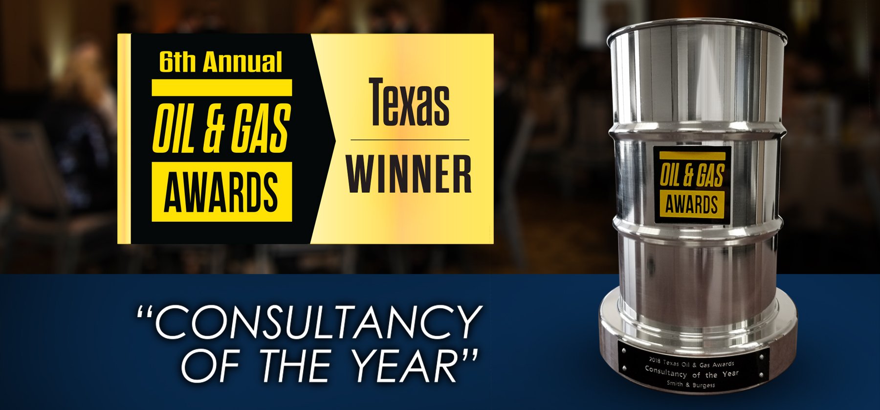2018 Oil and Gas Award's "Consultancy of the Year" Texas Region